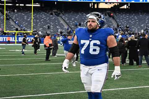 Giants give Jon Runyan Jr. two-year, $22 million extension to secure key offensive line piece