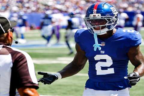 Giants’ Week 1 depth chart very telling for Deonte Banks, Paulson Adebo