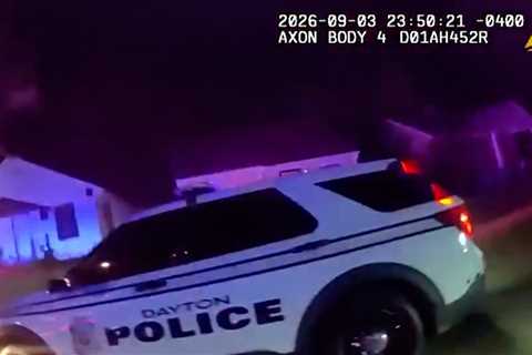 Murder Suspect Crashes Stolen Police Car Into Ohio Home In Shocking Video