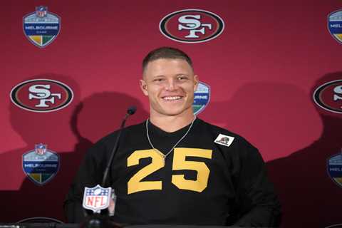 Christian McCaffrey reveals bizarre ‘cracker’ compliment he got in Australia