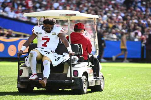 49ers rising star dealing with ankle sprain, expected to miss a month