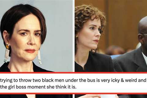 “This Is A Very White Woman Take”: Sarah Paulson Is Being Accused Of Throwing Sterling K. Brown And ..