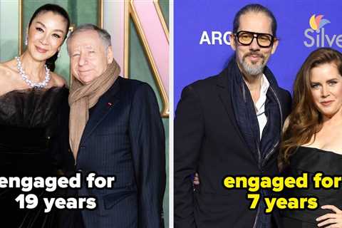 17 Celeb Couples Who Were Engaged 5+ Years Before Finally Tying The Knot…Or Breaking Up Forever