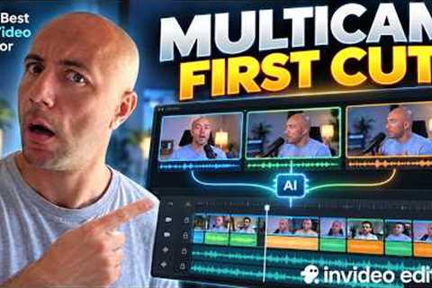 The Best AI Video Editor for Multicam Podcasts (invideo editor)
