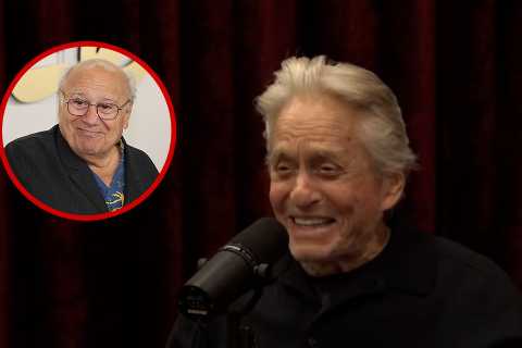 Michael Douglas Says Danny DeVito Once Swallowed Joints After Police Pulled Them Over